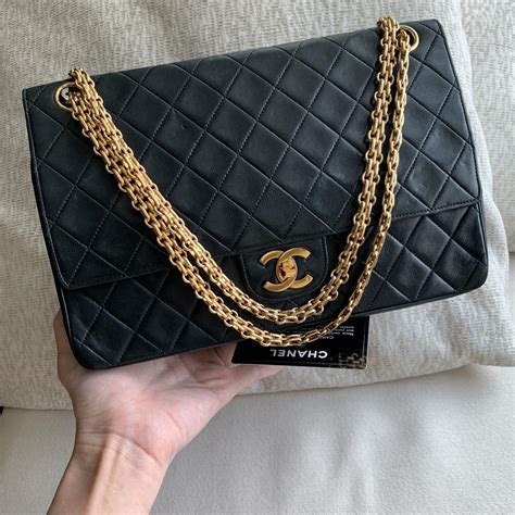 real real chanel wallet on chain|classic wallet on chain chanel.